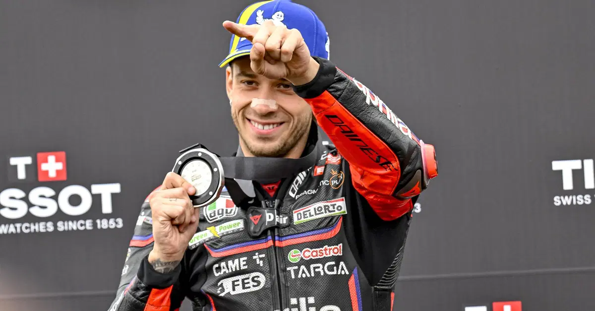 MotoGP 2025. GP di Germania. Marco Bezzecchi: "Mi sarei divertito di pi&ugrave; se ci fosse stato un giro in meno"