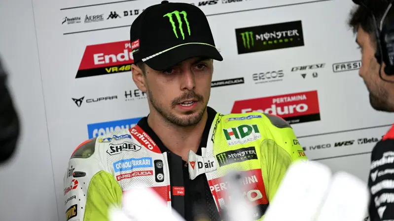 MotoGP 2025. GP di Germania. Fabio Di Giannantonio: "La moto ora mi piace, riesco giocarci e a fare quello che voglio"