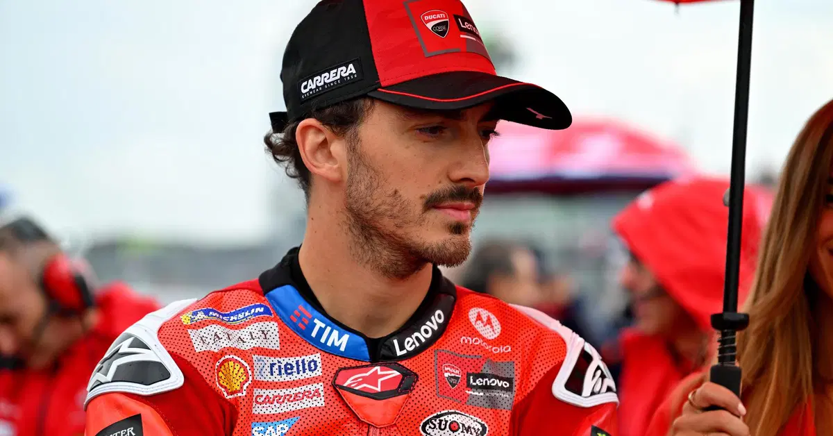 MotoGP 2025. GP di Germania. Pecco Bagnaia: "Purtroppo vado piano. Non mi ricordo di essere mai stato cos&igrave; lento in MotoGP sul bagnato"