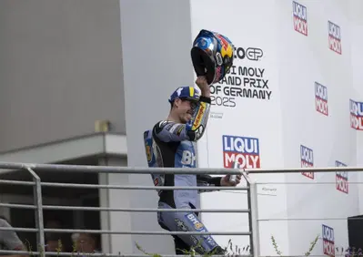 MotoGP 2025. GP di Germania. Alex Marquez: Sono riuscito a tenere Pecco Bagnaia dietro, era importante per il campionato