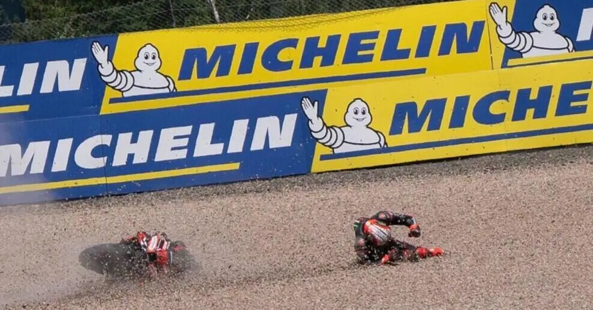 MotoGP 2025. GP di Germania. Marco Bezzecchi sulla caduta: "Ho frenato un po' troppo dolce"
