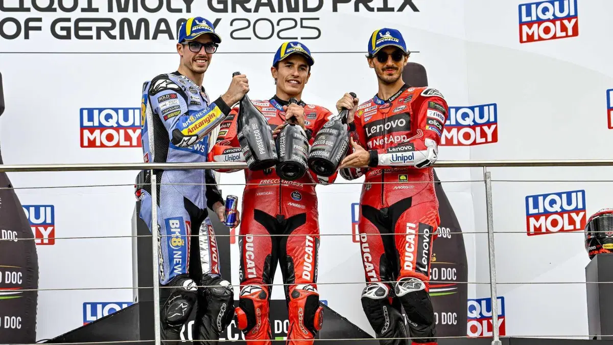 MotoGP 2025. GP di Germania. Tutte le foto pi&ugrave; belle della gara al Sachsenring [GALLERY]