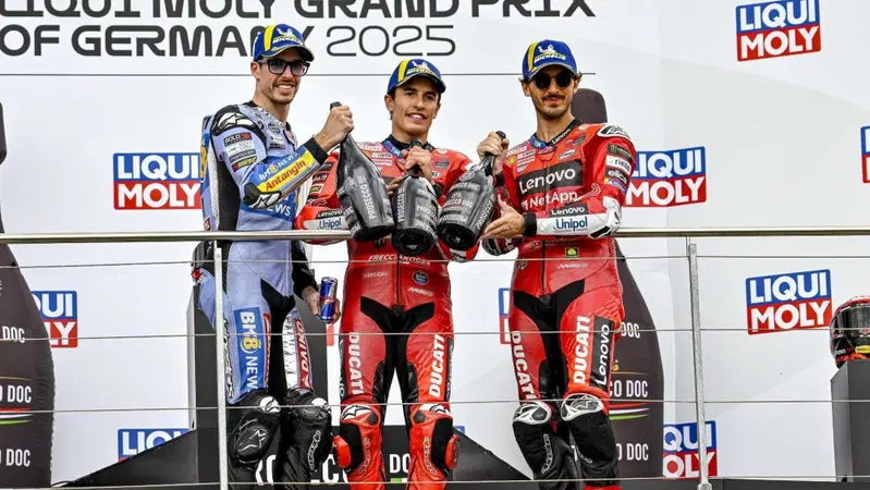 MotoGP 2025. GP di Germania. Tutte le foto pi&ugrave; belle della gara al Sachsenring [GALLERY]