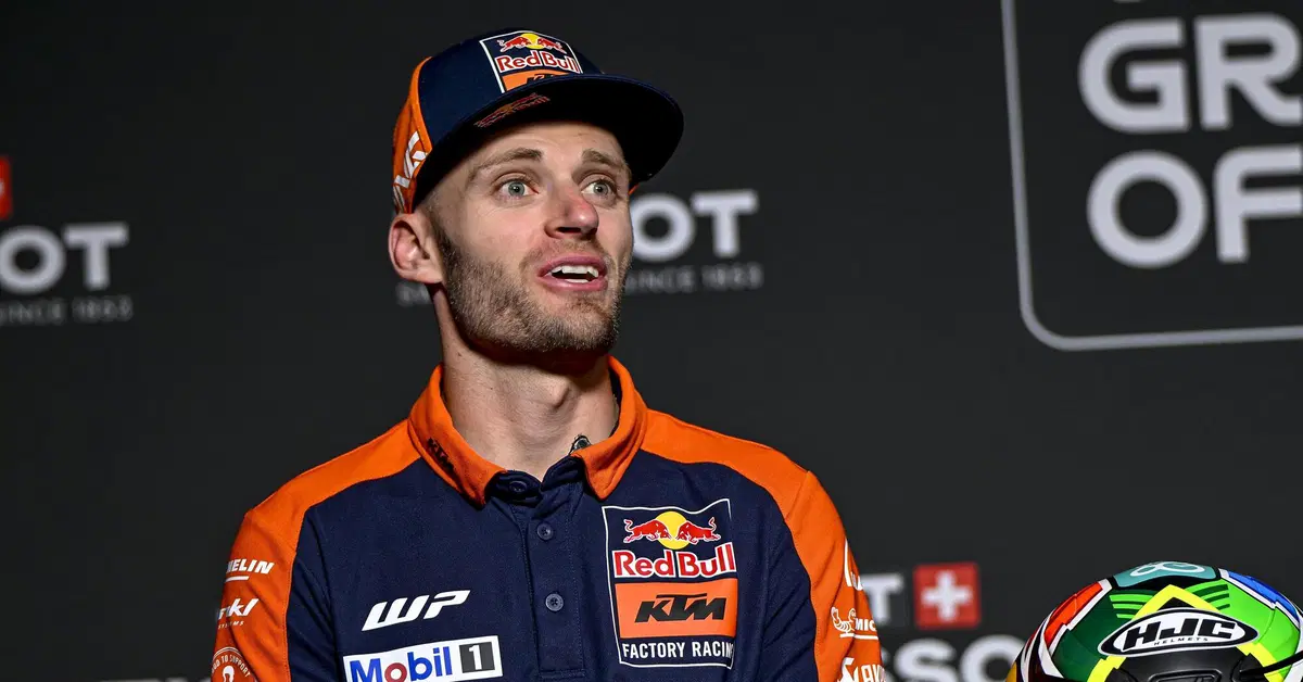 MotoGP 2025. GP della Repubblica Ceca a Brno. Brad Binder: "Il limite pi&ugrave; grande della KTM? Se avessimo un po' di stabilit&agrave; sull'anteriore avremmo un grande beneficio"