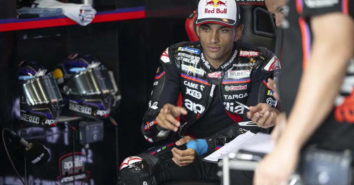 MotoGP 2025. GP della Repubblica Ceca a Brno. Jorge Martin, quinto al rientro: "Ieri abbiamo affrontato il problema, oggi abbiamo gi&agrave; voltato pagina"