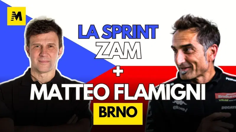 MotoGP 2025. GP della Repubblica Ceca a Brno. La Sprint con Zam e Matteo Flamigni [VIDEO]