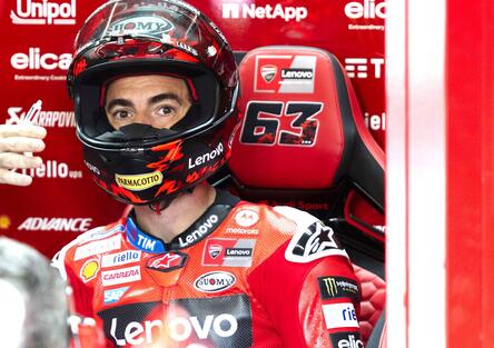 Sfortuna Bagnaia, avviso errato sulla moto: Le notifiche non erano corrette