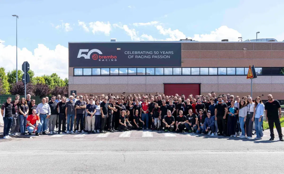 Pecco Bagnaia, Dall’Igna e Mauro Grassilli in visita alla Brembo: un momento di confronto e passione [GALLERY] (3)