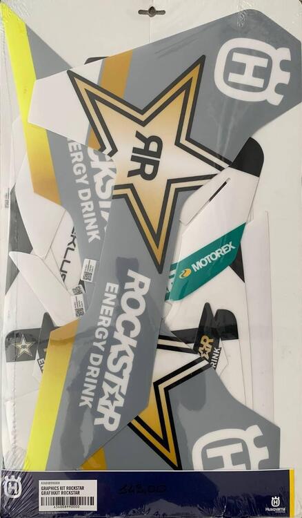 Kit Grafiche Husqvarna Rockstar Cross dal 2023 e E