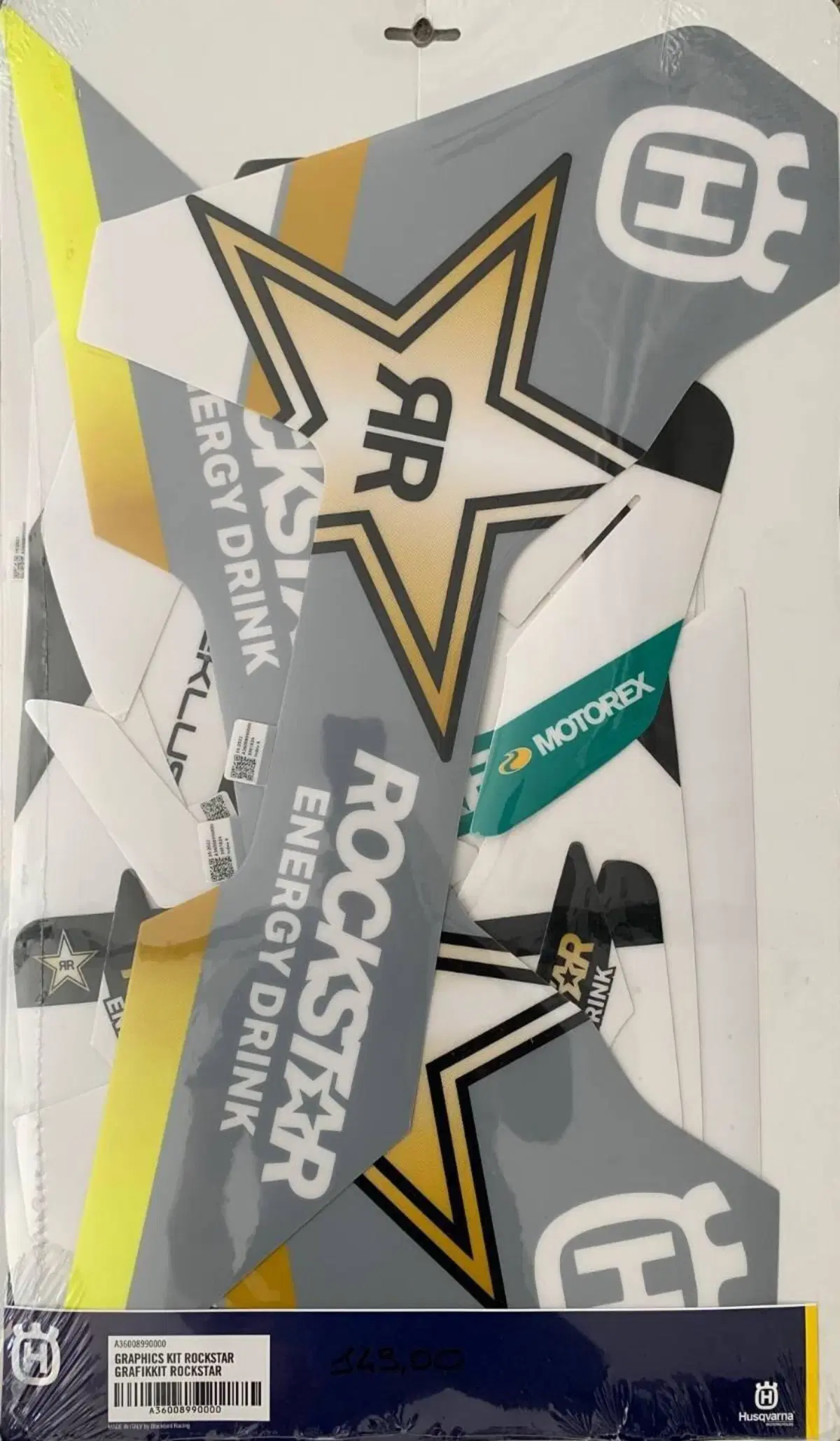 Kit Grafiche Husqvarna Rockstar Cross dal 2023 e E