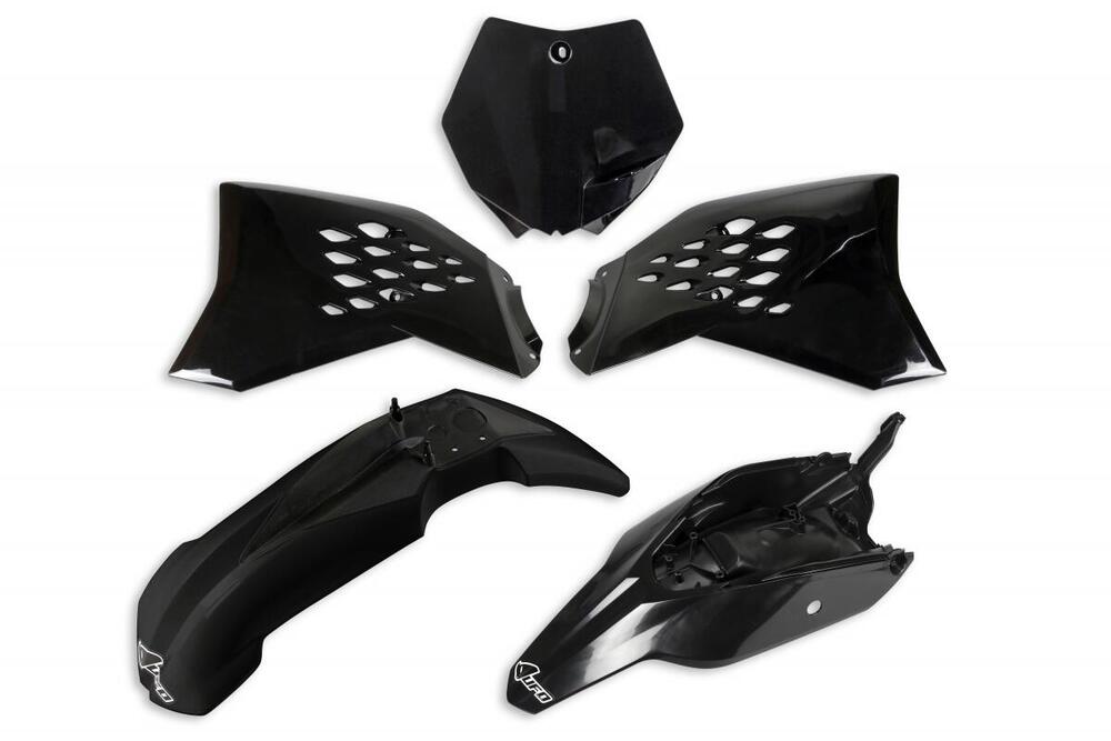 Kit plastiche UFO per Ktm SX 65 (2012-2015) Nero U 