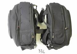 Coppia borse/valigie laterali universali morbide e kappa