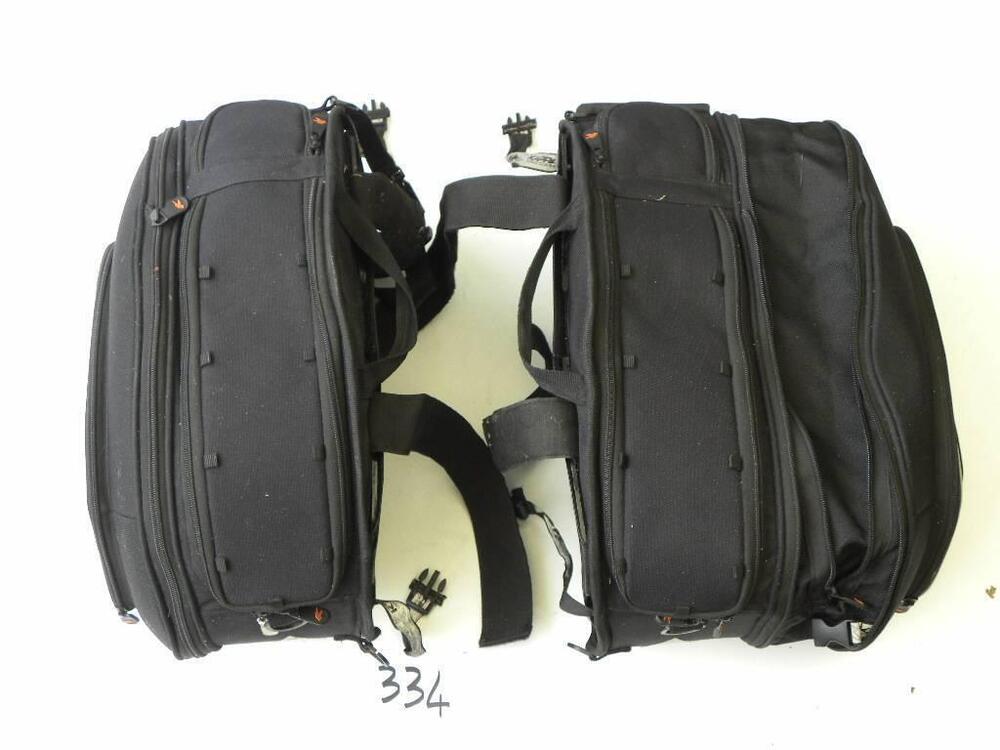 Coppia borse/valigie laterali universali morbide e kappa (2)