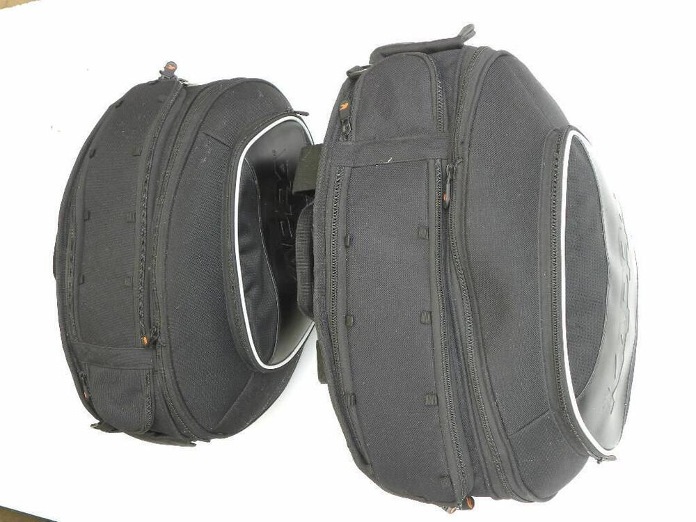 Coppia borse/valigie laterali universali morbide e kappa (3)