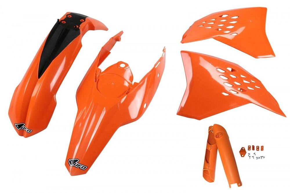 Kit plastiche completo UFO per Ktm EXC e EXC-F Ara 