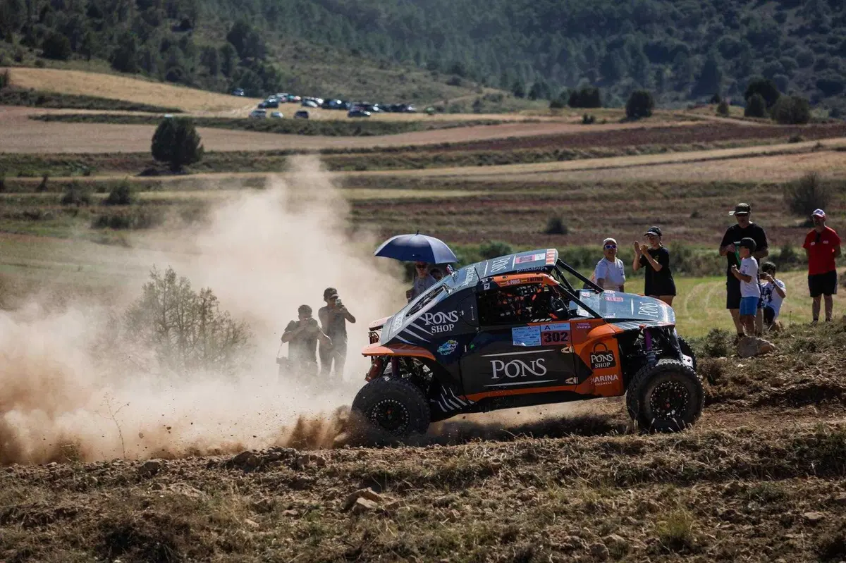 Baja Aragon 2025. I vincitori: Lorenzo Santolino, Sherco, e João Ferreira, Toyota (10)