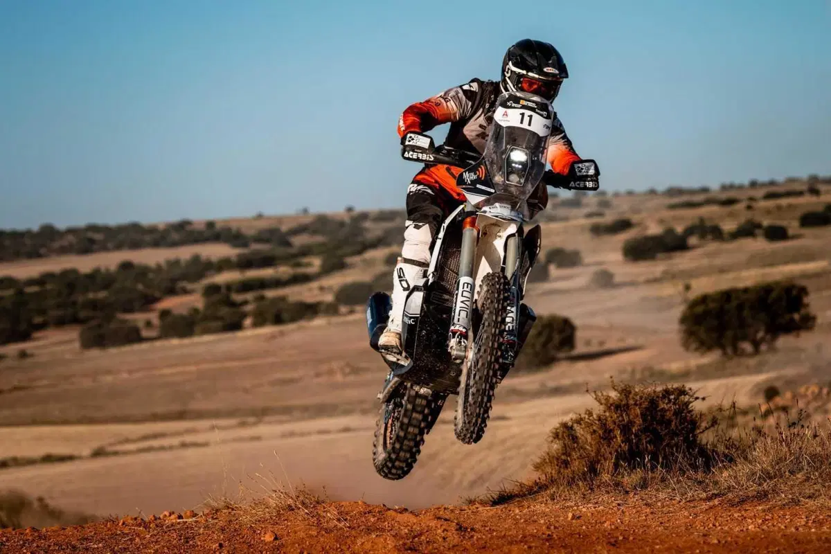 Baja Aragon 2025. I vincitori: Lorenzo Santolino, Sherco, e João Ferreira, Toyota (12)