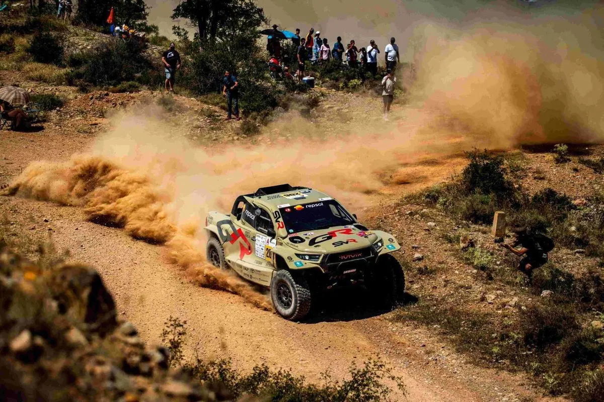 Baja Aragon 2025. I vincitori: Lorenzo Santolino, Sherco, e João Ferreira, Toyota (2)