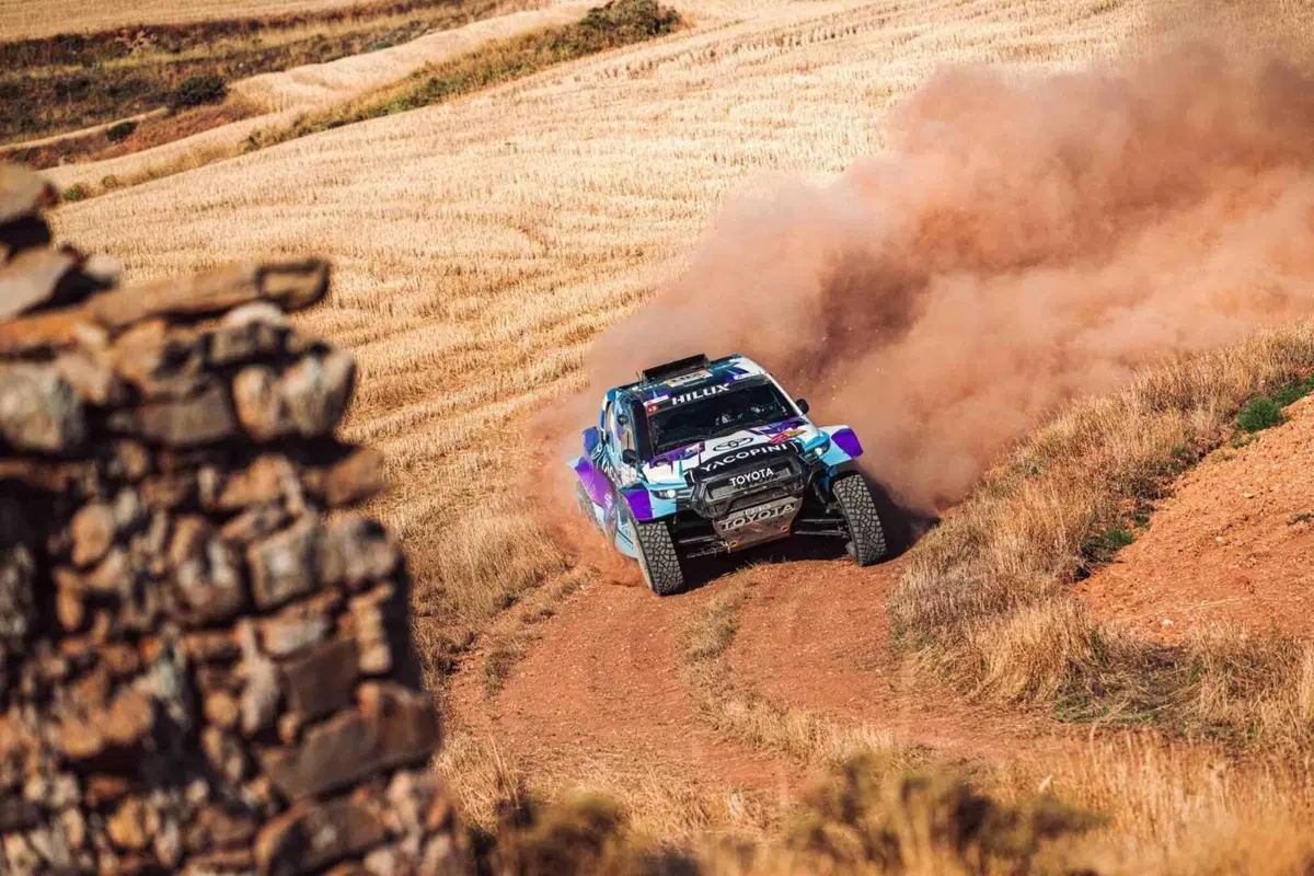 Baja Aragon 2025. I vincitori: Lorenzo Santolino, Sherco, e João Ferreira, Toyota (13)