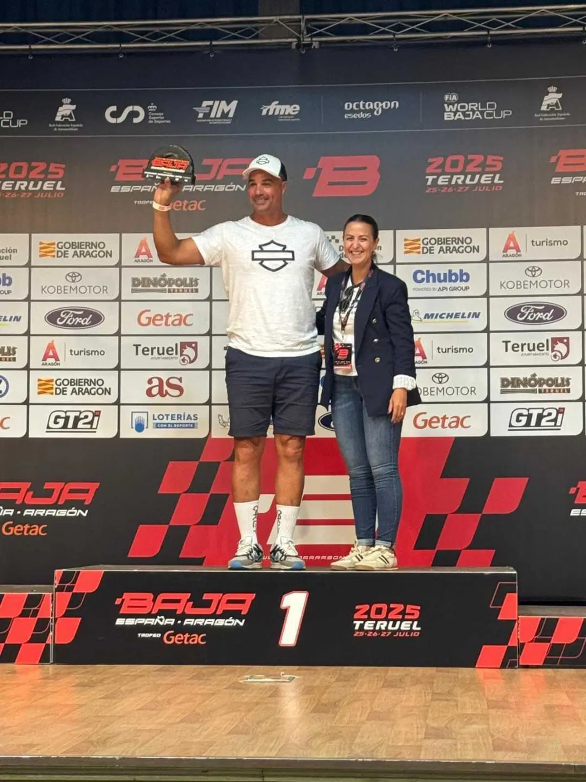 Baja Aragon 2025. I vincitori: Lorenzo Santolino, Sherco, e João Ferreira, Toyota (14)
