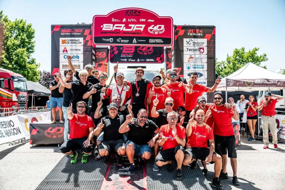 Baja Aragon 2025. I vincitori: Lorenzo Santolino, Sherco, e João Ferreira, Toyota (21)