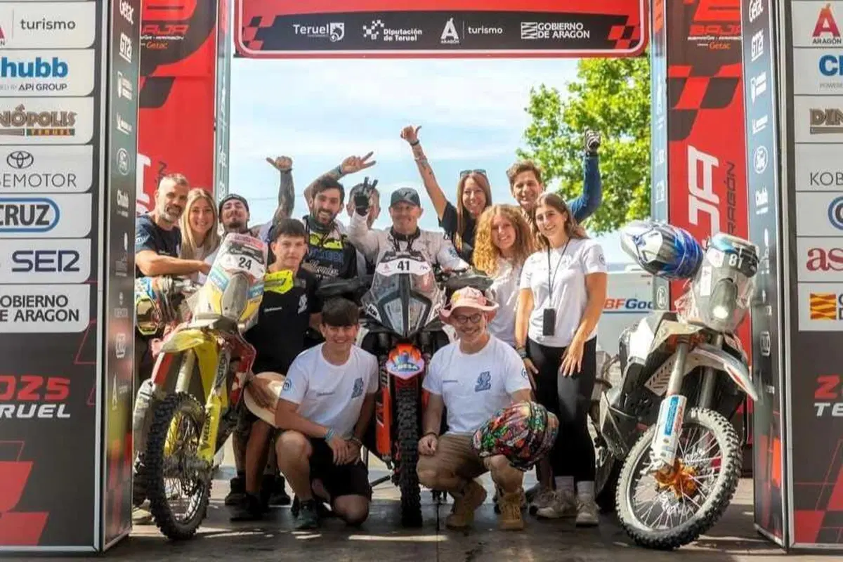 Baja Aragon 2025. I vincitori: Lorenzo Santolino, Sherco, e João Ferreira, Toyota (33)