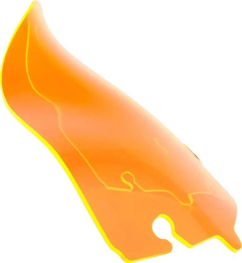 Parabrezza Klock Werks Flare Orange Ice alto 16 cm