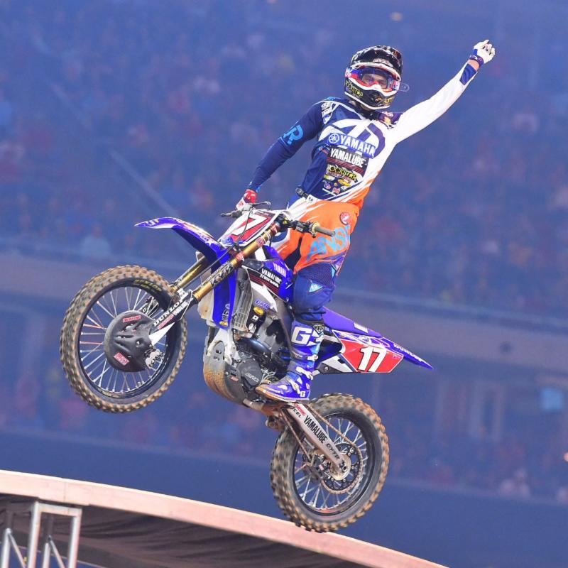 Webb (Yamaha) ha conquistato gara e titolo della 250SX West