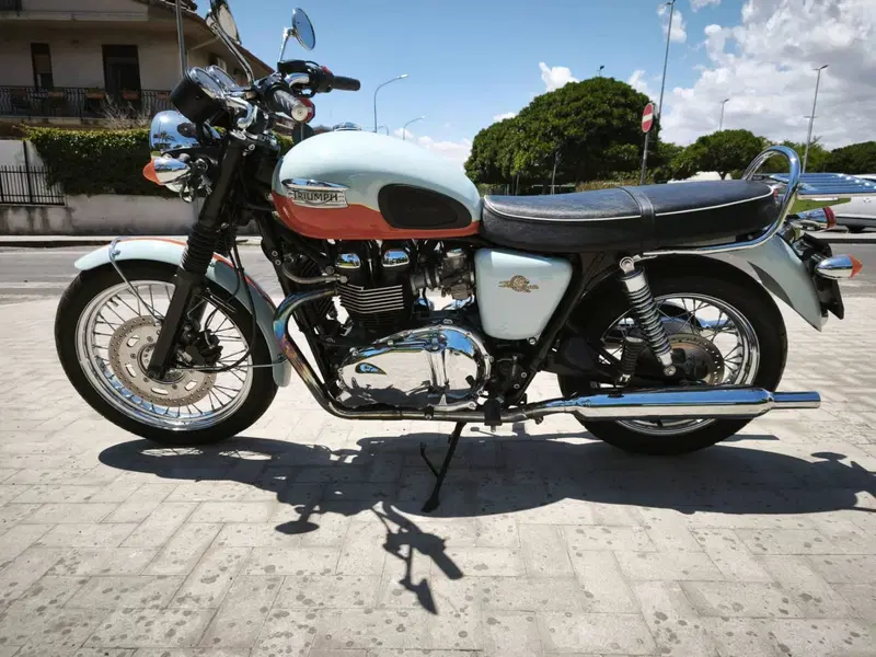 Triumph Bonneville T100 50th Anniversary (2009) (4)