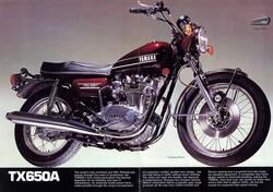 Yamaha TX650 d'epoca