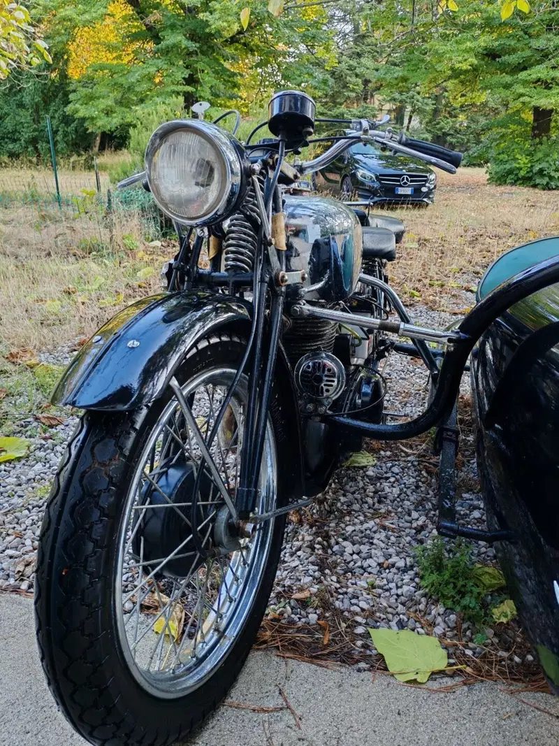 Bsa M 20 con Sidercar (2)