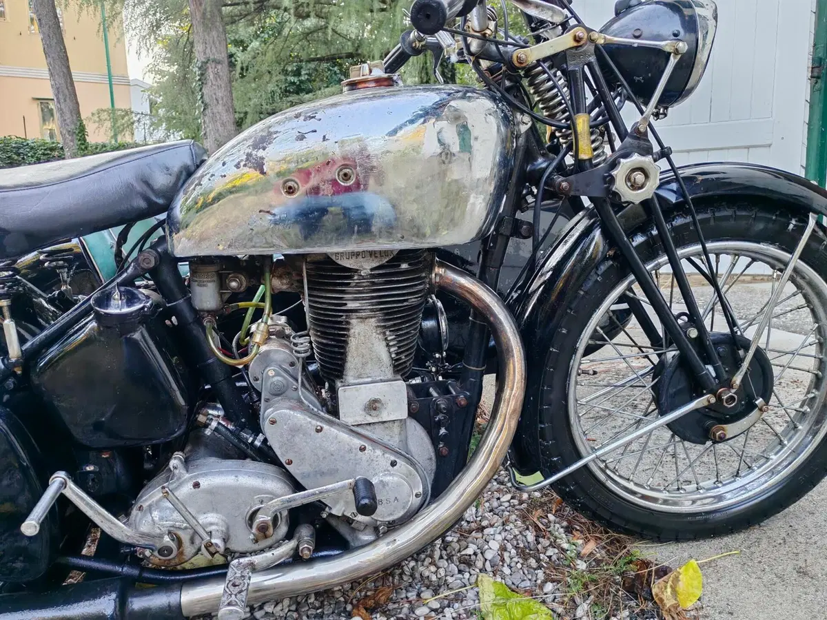 Bsa M 20 con Sidercar (6)