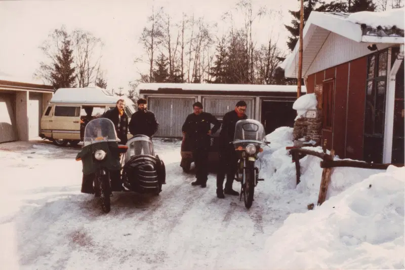 Bsa M 20 con Sidercar (7)