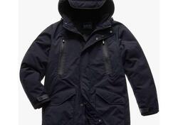 Giacca moto invernale Blauer Easy ParKa WP Blu