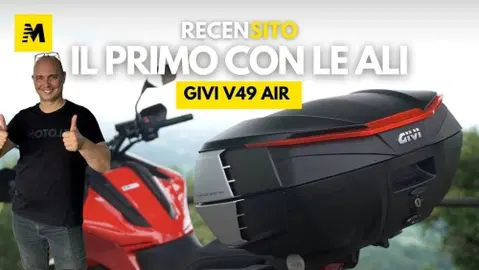Recensione GIVI V49 AIR: il Bauletto Aerodinamico Rivoluzionario con Sistema Wingflow