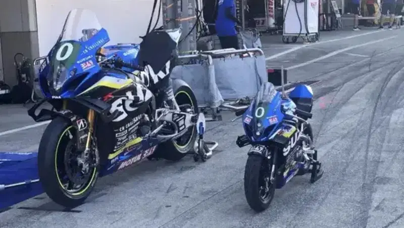 Suzuki: una mini GSX‑R elettrica a sorpresa a Suzuka