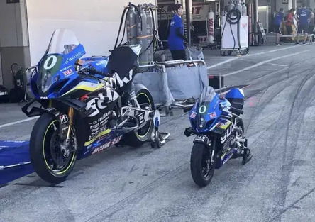 Suzuki: una mini GSX‑R elettrica a sorpresa a Suzuka