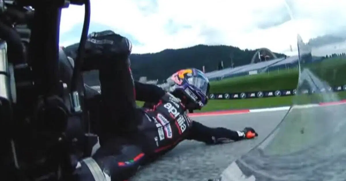 MotoGP 2025. GP di Austria. Jorge Martin dopo la caduta: "Sono un po' dolorante, ma in Ungheria star&ograve; bene" [VIDEO]