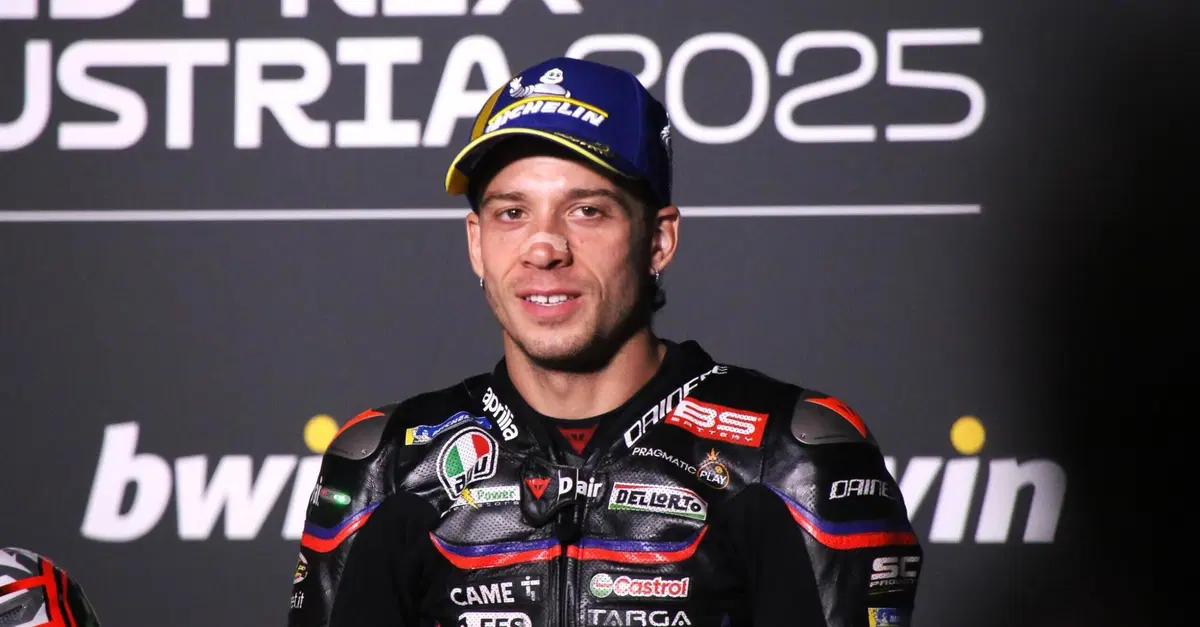 MotoGP 2025. GP di Austria. Marco Bezzecchi: "Mi avevano detto di non farmi strane idee perch&eacute; qua abbiamo sempre faticato... ma io mi sono sentito bene"