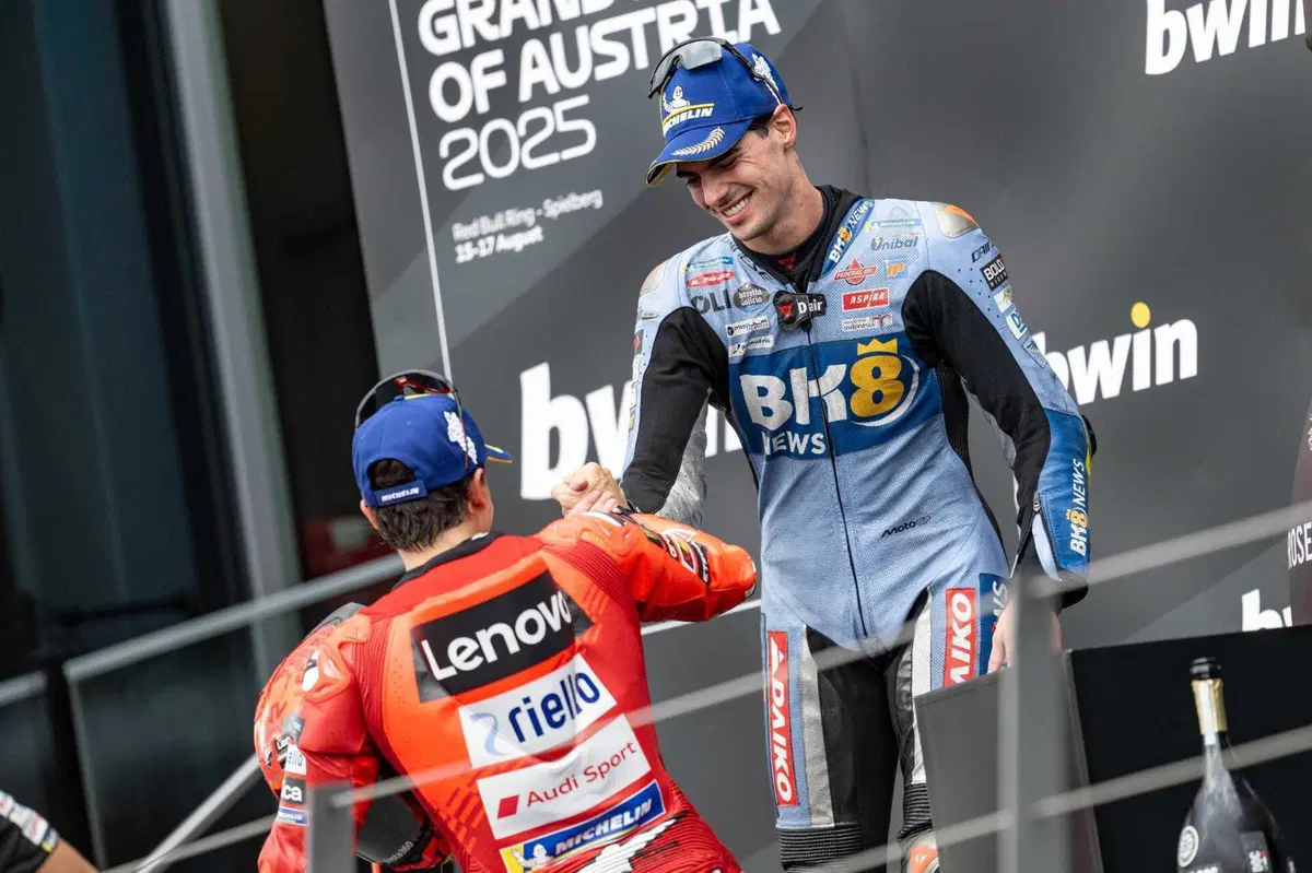 MotoGP 2025, le pagelle del GP d'Austria al Red Bull Ring. Ducati: Marc Marquez è il presente; Fermin Aldeguer il futuro; Pecco Bagnaia il passato? (5)