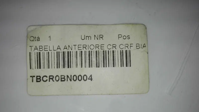 TABELLA ANTERIORE RACETECH PER HONDA (5)