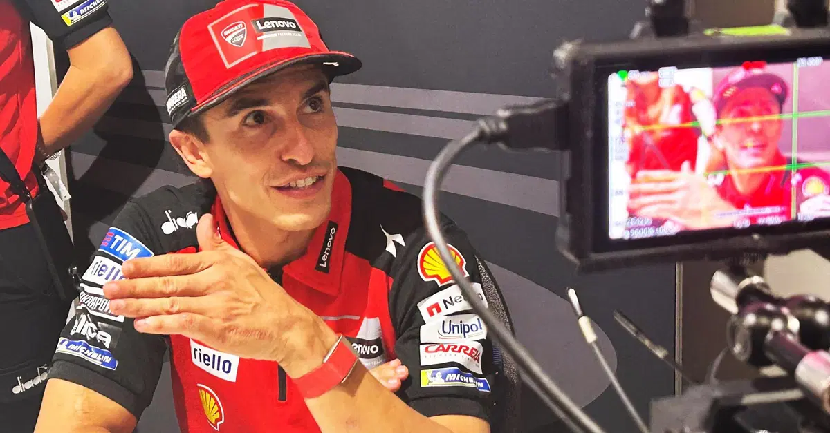 MotoGP 2025. GP di Ungheria. Marc Marquez: "Ci sono giorni in cui il secondo posto &egrave; un buon risultato"