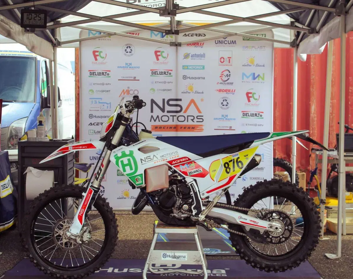 FIM 6Days® Bergamo 2025. NSA Motors in prima linea: orgoglio bergamasco e azzurro con Simone Cagnoni (4)