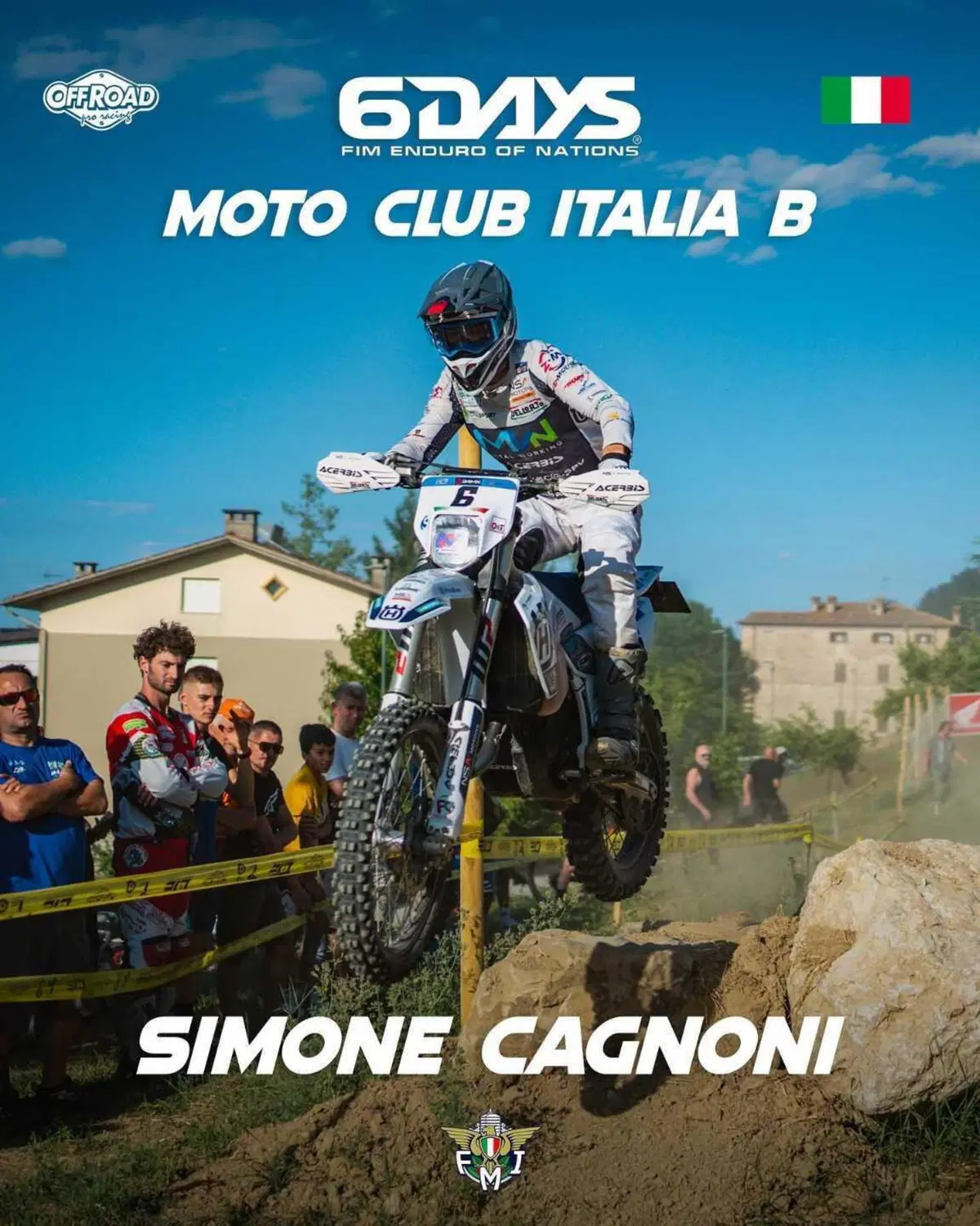 FIM 6Days® Bergamo 2025. NSA Motors in prima linea: orgoglio bergamasco e azzurro con Simone Cagnoni (6)