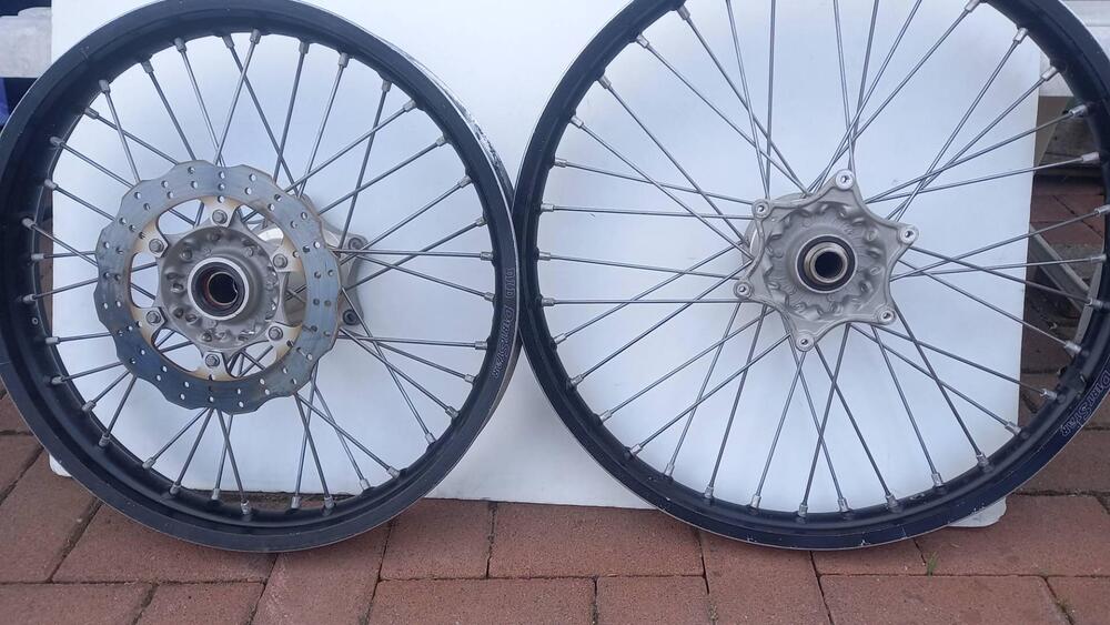 Coppia cerchi e mozzi per ktm/ husky/ gas gas Did