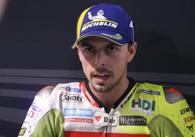 MotoGP 2025. GP di Ungheria. Fabio Di Giannantonio: Marc Marquez? Non sbaglia mai, chiude sempre la linea nello stesso punto