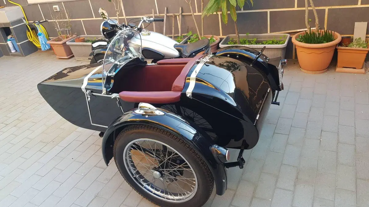 Sidecar anni 40 - 50 Swallow (5)