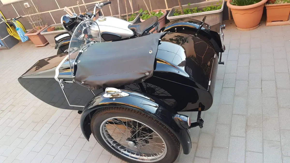 Sidecar anni 40 - 50 Swallow (7)