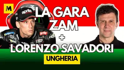 MotoGP 2025. GP di Ungheria. La gara con Zam e Lorenzo Savadori [VIDEO]