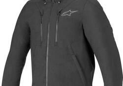 Felpa moto Alpinestars DOMINO TECH HOODIE Nero